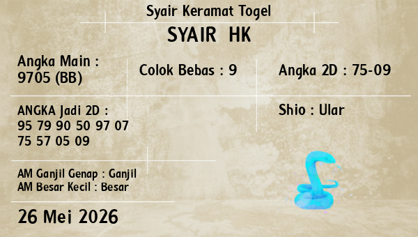 Prediksi HK