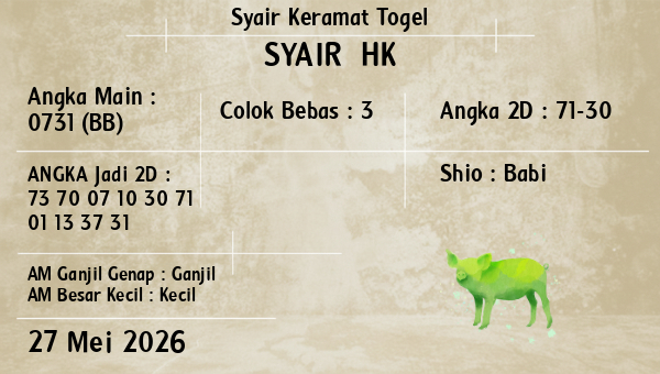 Prediksi HK