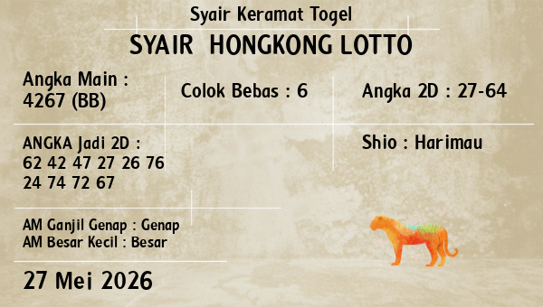 Prediksi Hongkong Lotto