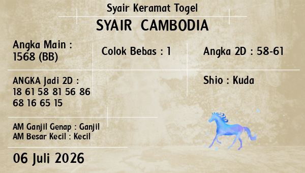 Prediksi Cambodia