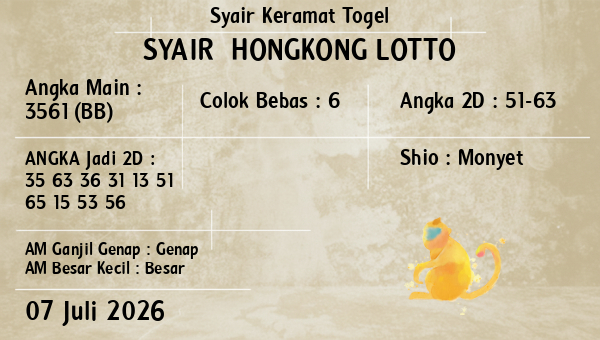 Prediksi Hongkong Lotto