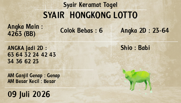 Prediksi Hongkong Lotto
