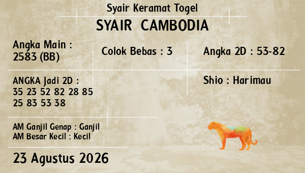 Prediksi Cambodia