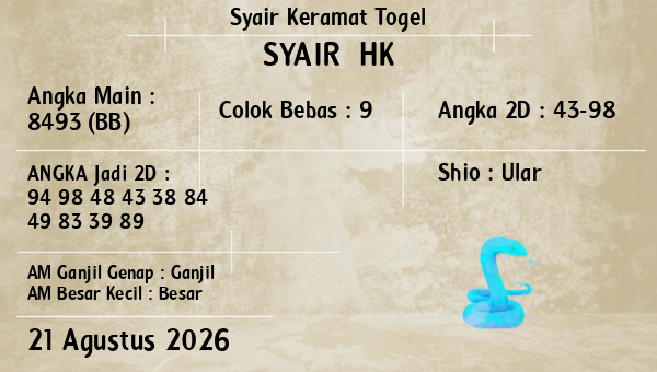 Prediksi HK