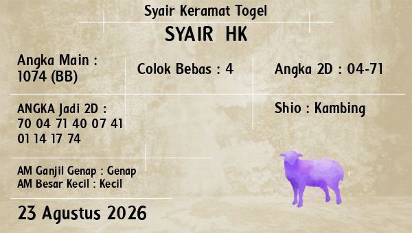 Prediksi HK