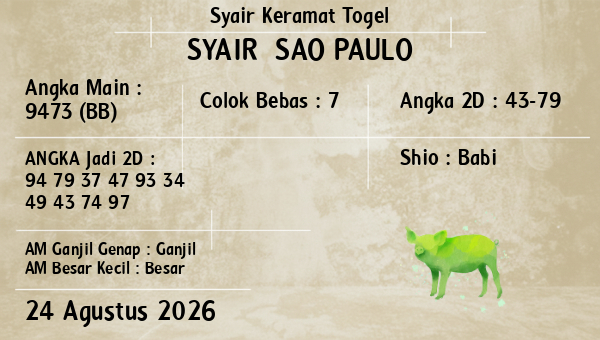 Prediksi Sao Paulo