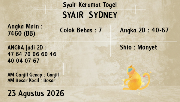 Prediksi Sydney