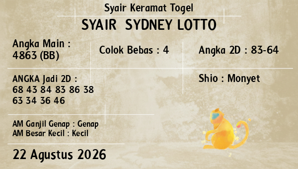 Prediksi Sydney Lotto