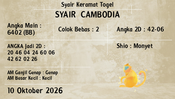 Prediksi Cambodia