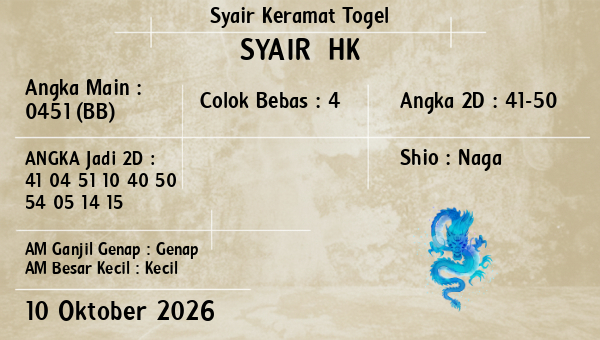 Prediksi HK
