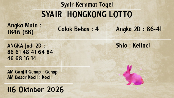 Prediksi Hongkong Lotto