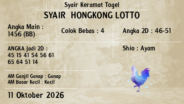 Prediksi Hongkong Lotto