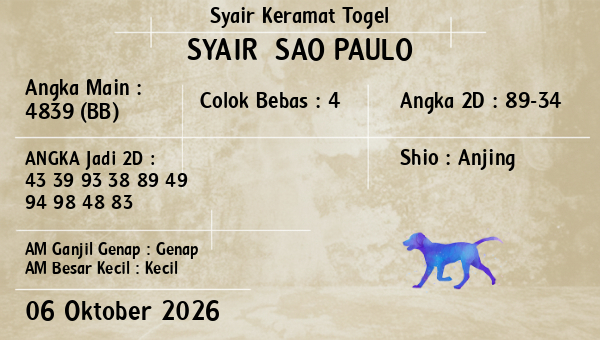 Prediksi Sao Paulo