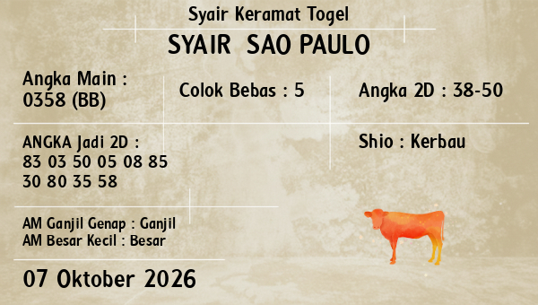 Prediksi Sao Paulo
