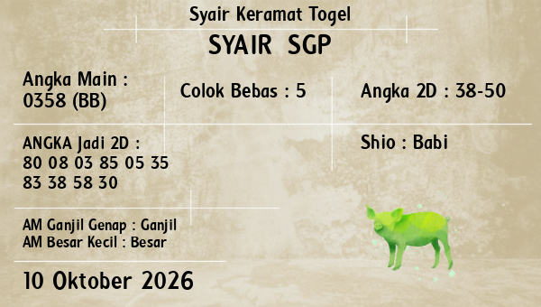 Prediksi SGP