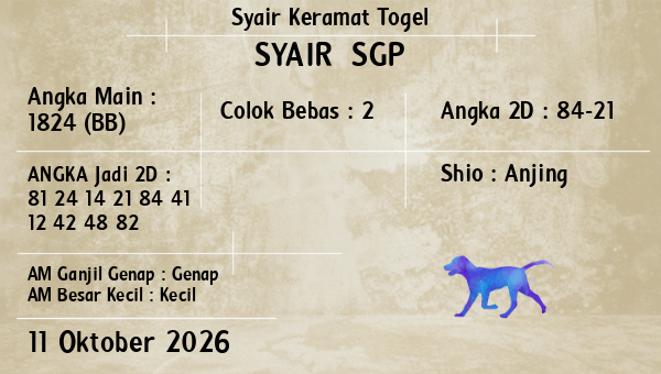 Prediksi SGP